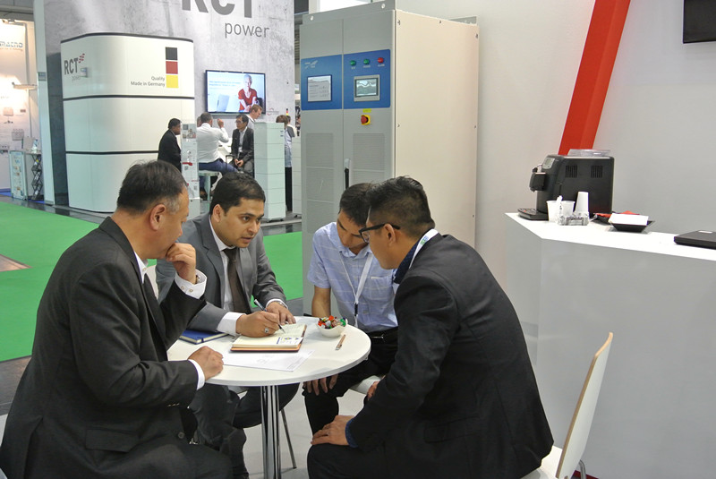 Intersolar Europe|科華數據戶用型儲能(néng)“明星”産品首次亮相海外