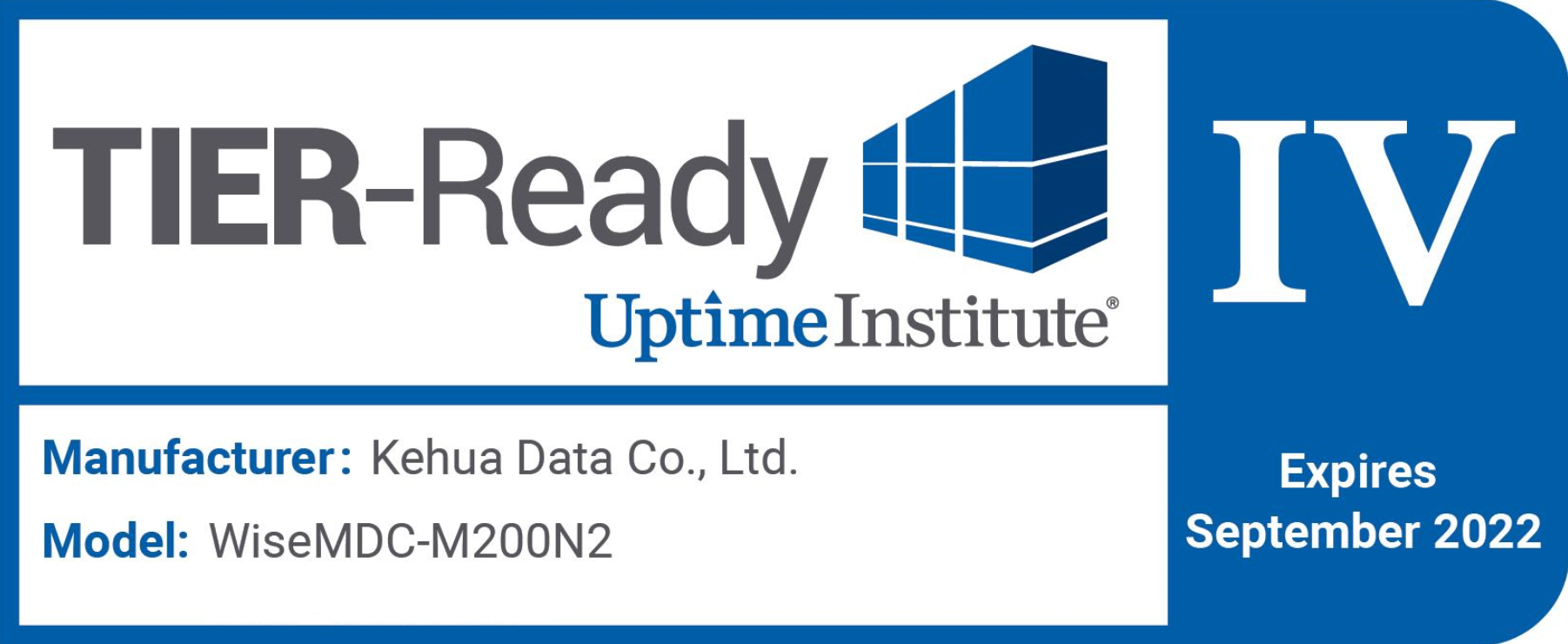 重磅！科華數據獲得全球TIER-Ready權威認證